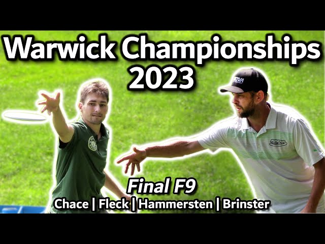 Warwick Disc Golf Championships | Final F9 | Chace, Fleck, Hammersten, Brinster | Gatekeeper