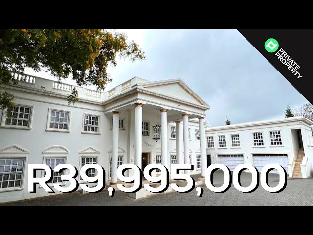 Presidential Living in Bryanston's Own White House | R39,995,000