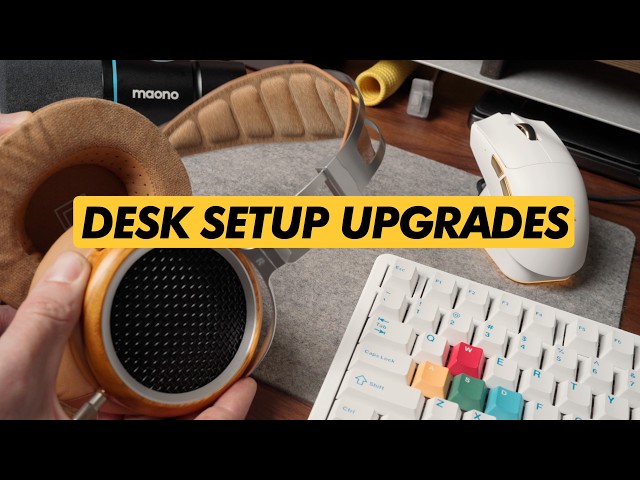INCREDIBLE New Desk Setup Upgrades for 2026