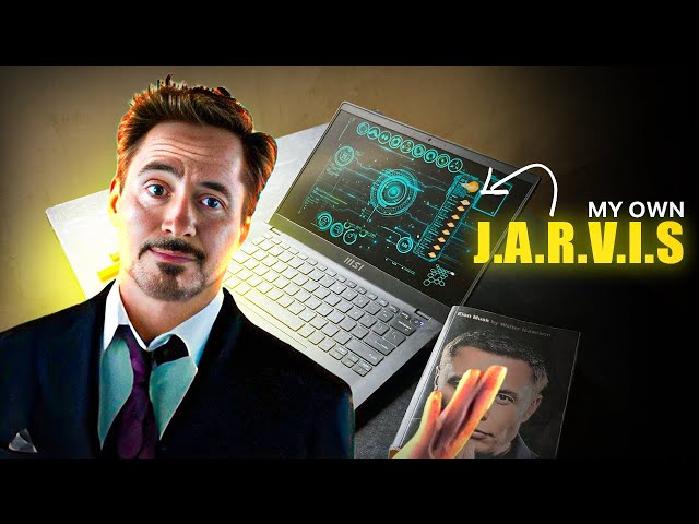 I Built My Own J.A.R.V.I.S AI Assistant | Python + Voice Commands
