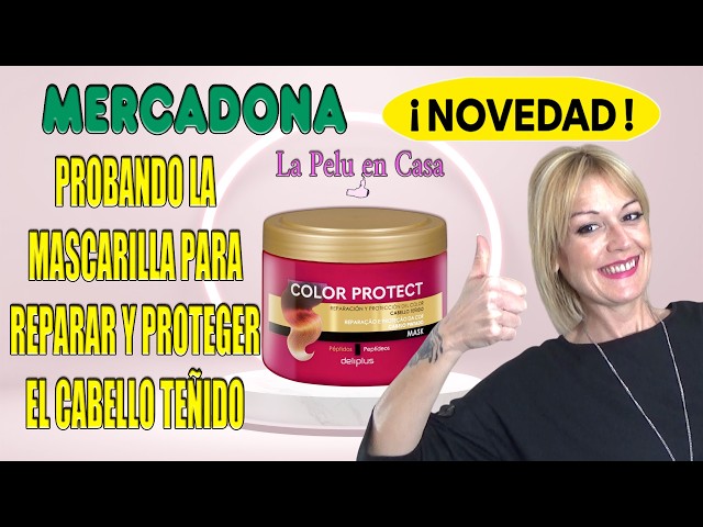 🎉NUEVA mascarilla de MERCADONA para PROTEGER y REPARAR el Cabello Teñido | Novedad MERCADONA 2026