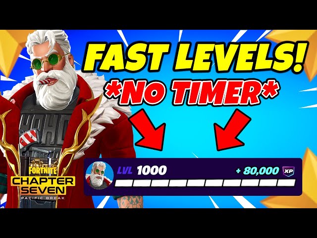 NEW AFK FAST Fortnite XP Map To Help LEVEL UP FAST In Chapter 7!