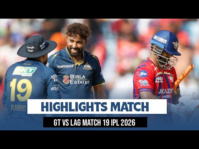 🔥 GT vs LSG HIGHLIGHTS | MATCH 19 | TATA IPL 2026 🏏 | Game Changer 5 v4.4 | Full Match Highlights 😱🔥