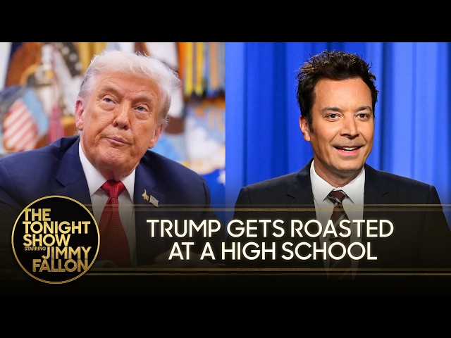 Trump Gets Mocked During Speech at a High School, Calls Democratic Senator Jon Ossoff "Pinky Herman"