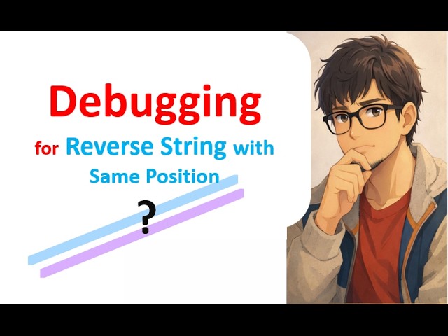 reverse string at same position using python