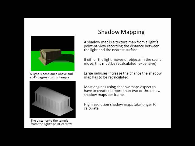 Realtime Rendering - Overview and Optimisations for 3D Artists