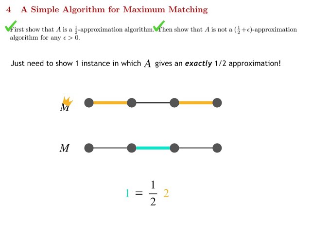 R10 Q4: Approximating Maximum Matching using Maximal Matching