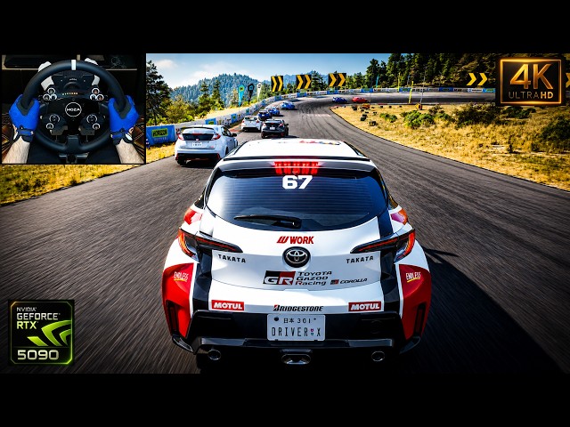 Toyota GR Corolla | Soni Circuit 10-Lap Race | Forza Horizon 6 | MOZA R9 Steering Wheel | 4K