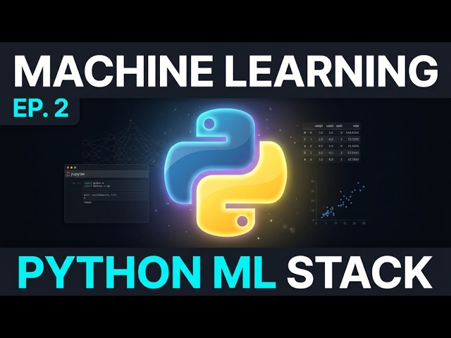 Learn Machine Learning While You Sleep | Ep. 2 Python ML Stack & Data Engineering