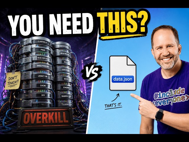 You Don’t Always Need a Database