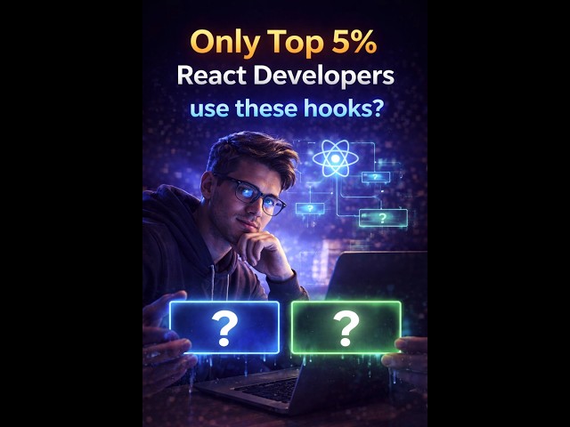 95% React Developers Never Use These Hooks #react #reactinterview #coding #shortsfeed #shorts