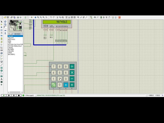 Keypad Interface with LCD using MCU-8051 #embeddedsystems #programming #embeddedtraining #coding