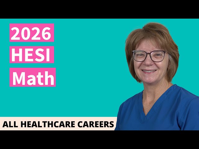HESI A2 Math Practice Test 2026 | 20 Questions with Step-by-Step Solutions