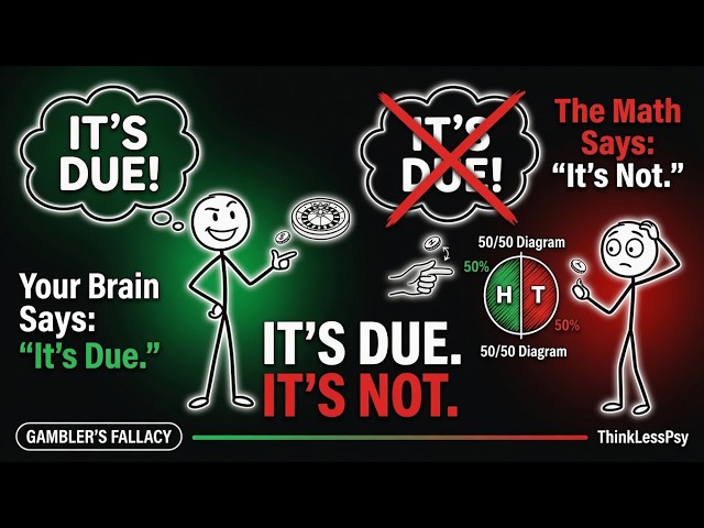 The One Thought Secretly Costing You Money (Gambler's Fallacy)