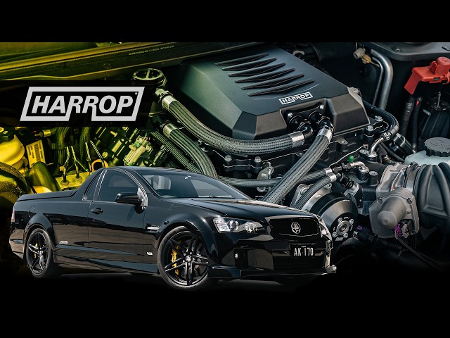 VE SS Ute Supercharged + BTR Cam | Harrop LSA-H2650i RP + Tapa baja