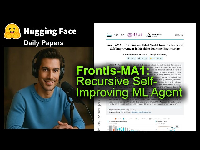 Frontis-MA1: Recursive Self-Improving ML Agent