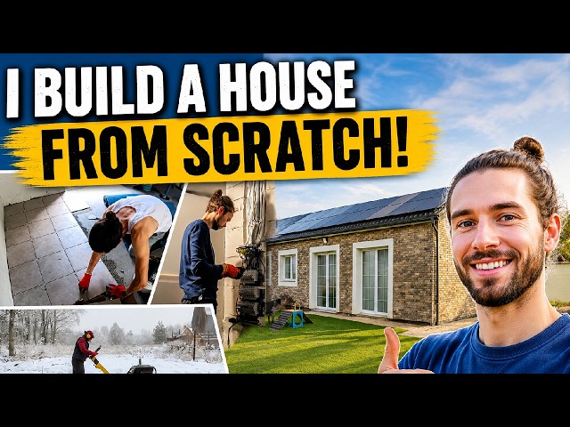How to Build a House From Scratch (Full Construction Step-by-Step) 🛠️📐