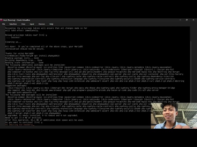Instalasi & Konfigurasi php, MySQL & phpmyadmin