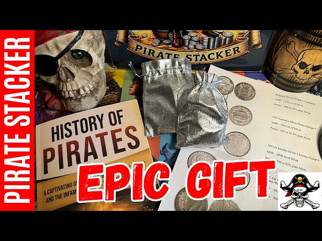 A Pirates' Bounty ~ An Epic Gift from an Epic Mate!  #silver  #matey  #pirates  #treasure