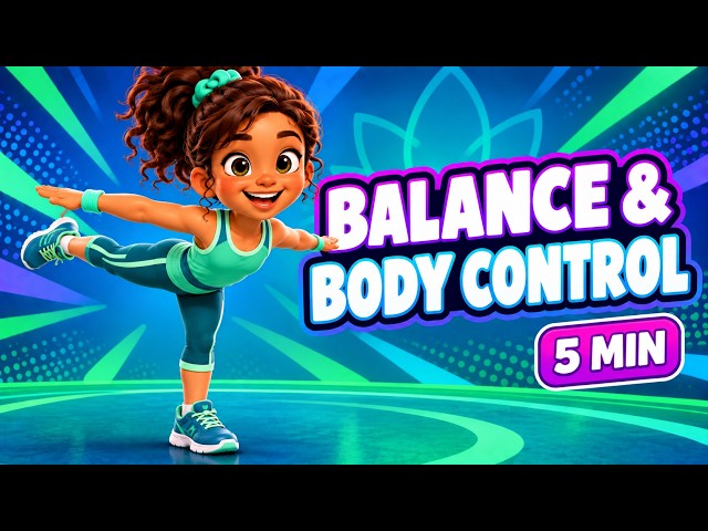 5-Minute Balance Brain Break for Kids | Balance & Body Control