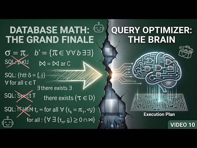 Relational Database Math 101 - Video 10: From Chalkboard to Metal