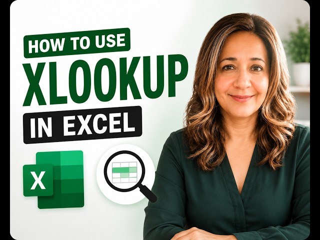 Build an XLOOKUP Product Finder in Excel | Beginner Tutorial