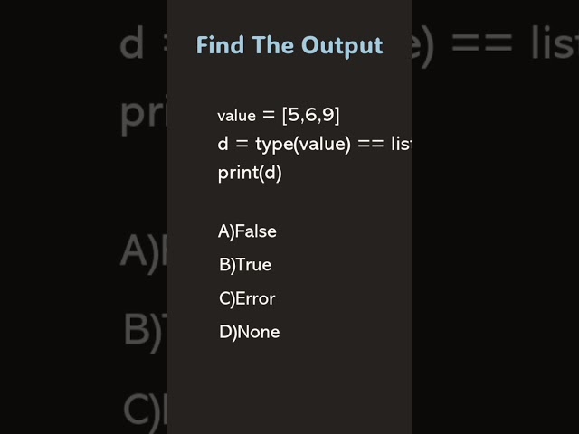 Find the output...#output #python #pythonprogramming #programming #simpletolearn #simplecoding