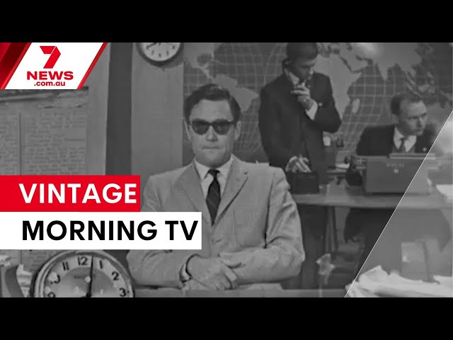 What morning TV looked like in 1959 | 7NEWS