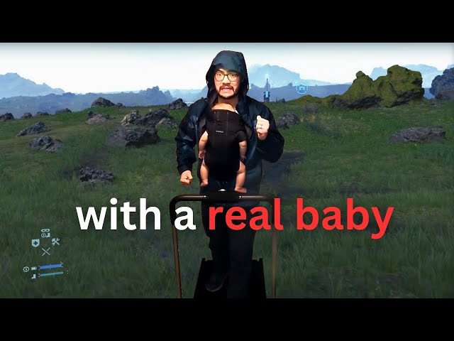I walked across Death Stranding with a Treadmill