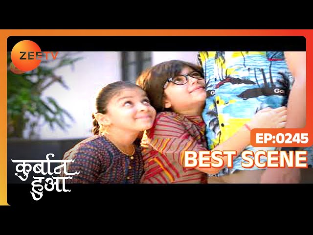 Qurbaan Hua - Best scene - Ep  - 245 - Rajveer Singh, Pratibha Ranta - Zee TV