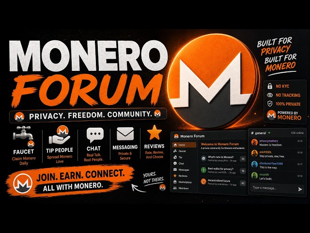 Reseña de Monero.Forum: Propinas en XMR, sin correo electrónico, funciona sobre Tor