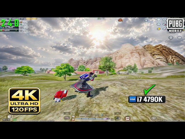 I Tried REAL 4K iPad View 😱| PUBG MOBILE Gameplay ULTRA HD +120 FPS i7 4th+GTX 1070 💕(MAX OPTIMIZED)