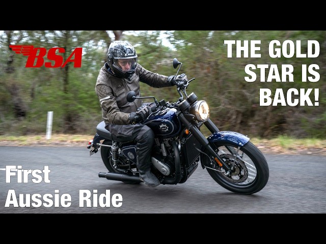 Modern Classic Perfection? | BSA Gold Star 650 first Australian ride