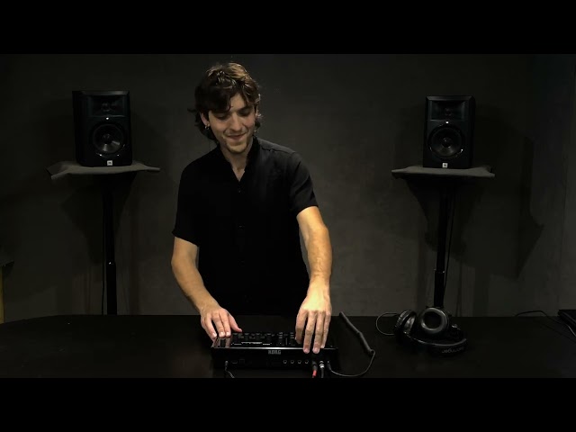 Demostración con KORG DRUMLOGUE [TECHNO]