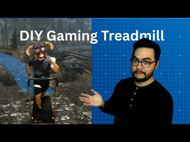 How to Play Skyrim with a Treadmill - Easier than you think!