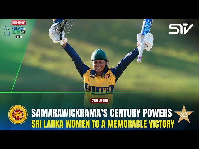 Harshitha Samarawickrama's Magnificent 100 | Sri Lanka W v Pakistan W | Match 2 | ODI Series | M9l1K