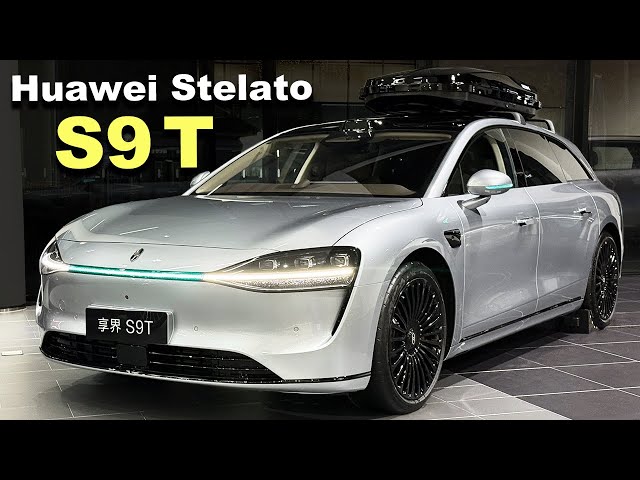 Huawei Stelato S9T - 1305km Range Luxury EV Wagon Full Tour