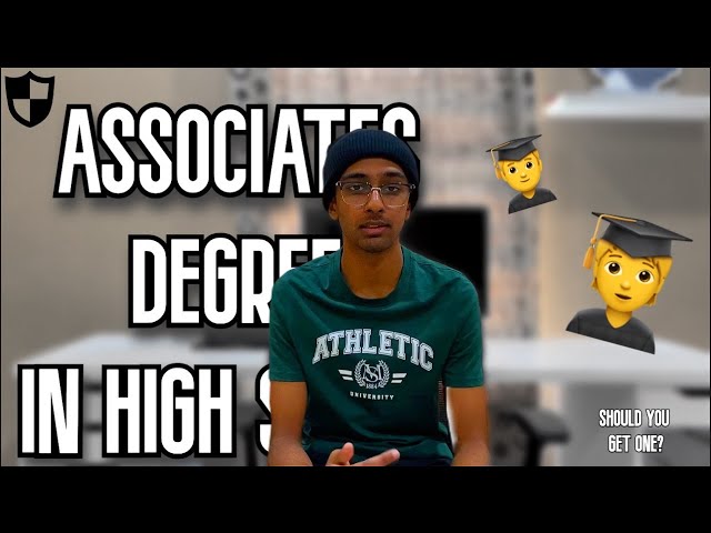 Should You Get An Associates Degree in High School?