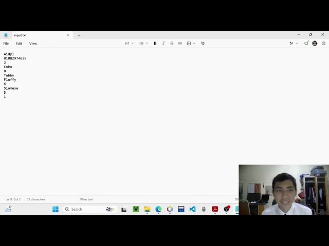 Video Presentation of CSC186 Group Project (CS1102G)