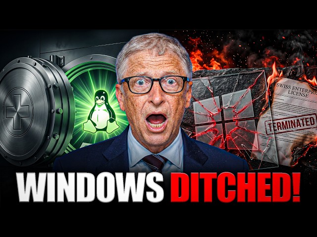Microsoft JUST LOST Switzerland — Government PCs Are ABANDONING Windows