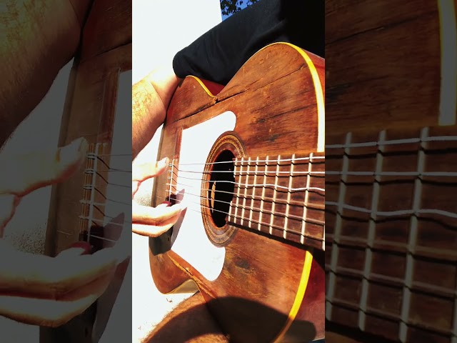 Easy hammer guitar tutorial for beginner flamenco acoustic