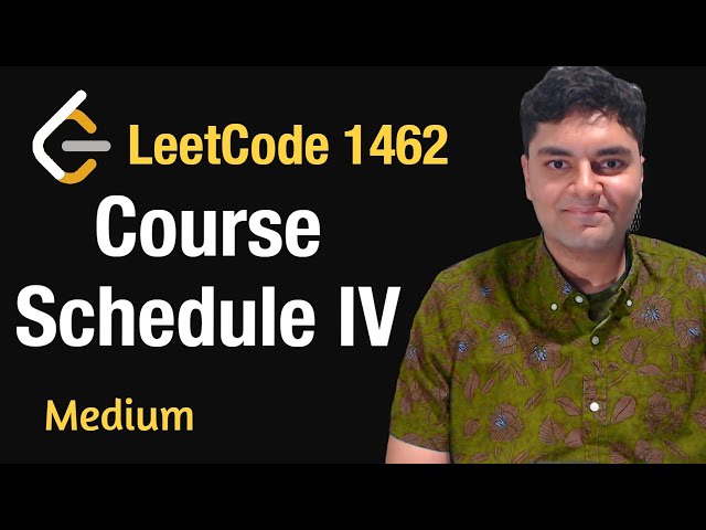 Course Schedule IV - Leetcode 1462 - Python