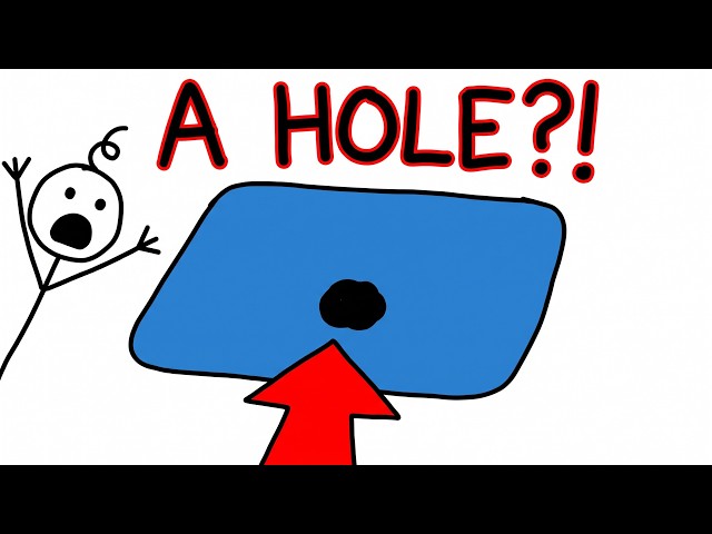 Why is there a hole in your airplane window?