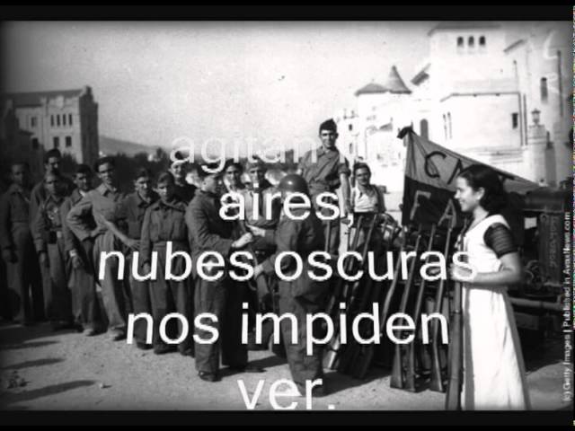 A las barricadas (lyrics) , tribute to CNT