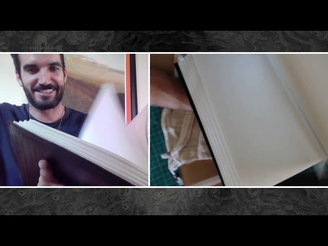 Cole Higgins Unboxing my new sketchbook!