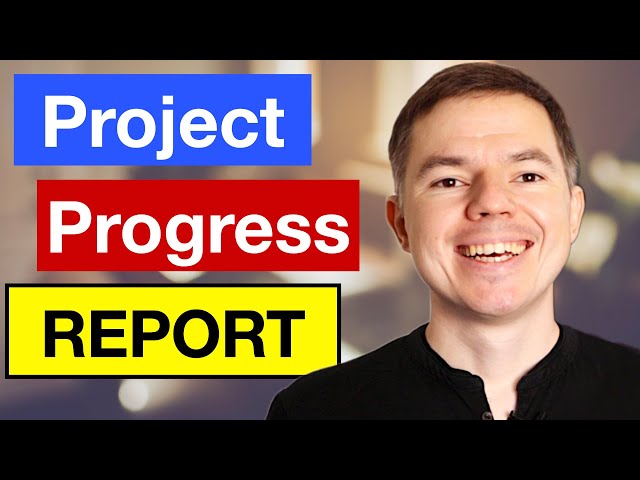 Project Status Report: Simple Project Progress Report Template