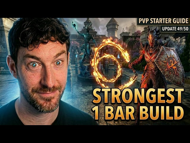 ESO PVP - DK/TEMPLAR 1 BAR BUILD FOR NEW PLAYERS | UPDATE 49/50