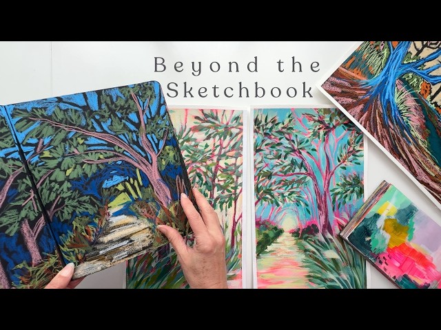 How I Develop Sketchbook Ideas into Paintings