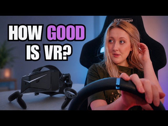 I TRIED VR AS A SIM RACER - Pimax Crystal Light VR
