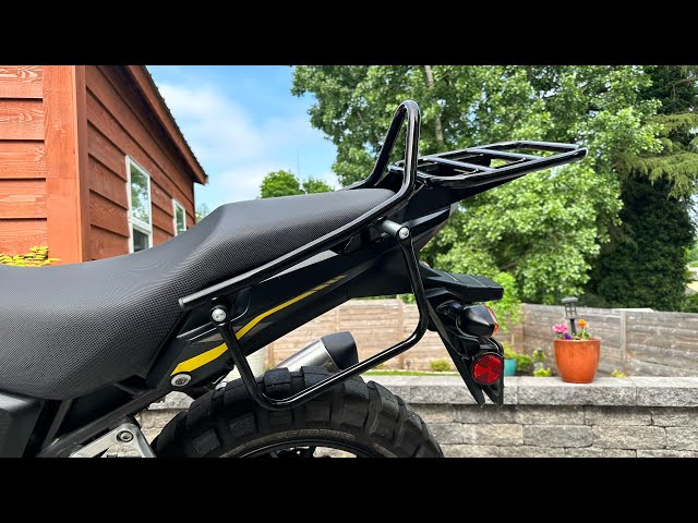 CB500X - Renntec Luggage Carrier Rack & (Soft) Pannier Loops - Installation